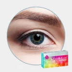 FreshKon Fusion Baby Aqua Colored Contact Lens