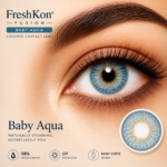 FreshKon Fusion Baby Aqua Colored Contact Lens
