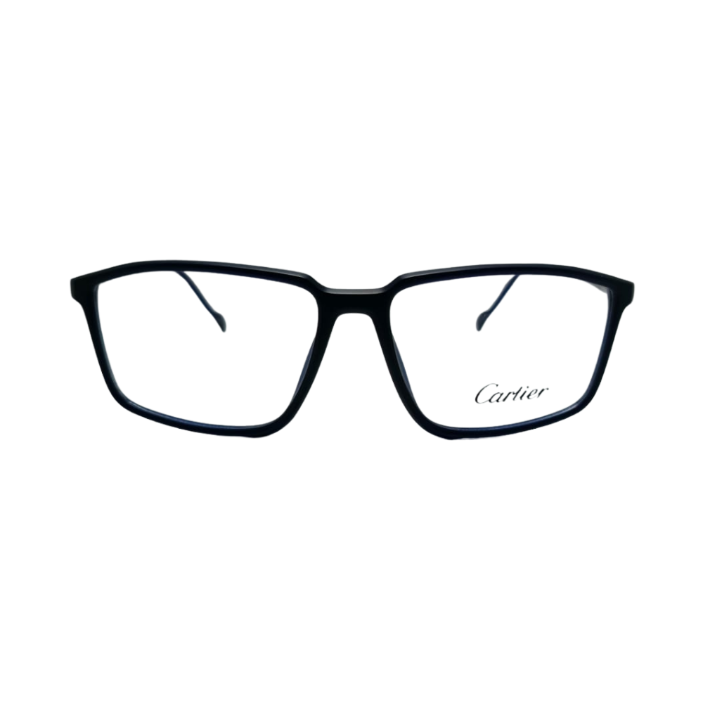 1 Navy Blue Rectangular Eyeglasses Frame - Image 1