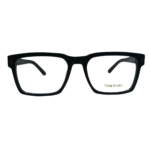 Black Rectangular Eyeglasses Frame