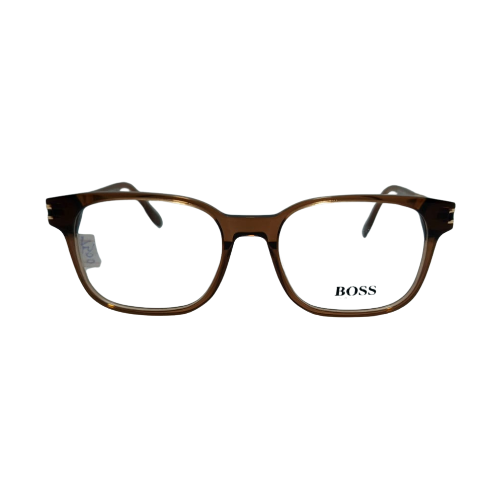 1 Brown Rectangular Eyeglasses Frame - Image 1