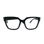 Square Black Full-Rim Eyeglasses Frame