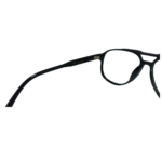 Double-Bridge Black Eyeglasses Frame - Image 4
