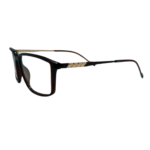 Dark Brown Rectangular Eyeglasses Frame - Image 2