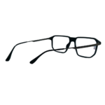 Square Black Full-Rim Eyeglasses Frame - Image 2