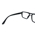 Double-Bridge Black Eyeglasses Frame - Image 3