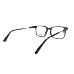 Rectangular Black Full-Rim Eyeglasses Frame - Image 3