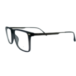 Silhouette Black Classic Rectangular Eyeglasses Frame - Image 4