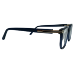 Navy Blue Rectangular Eyeglasses Frame - Image 2