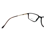 Dark Brown Rectangular Eyeglasses Frame - Image 3