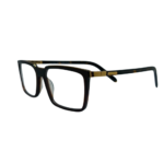 Rectangular Black Full-Rim Eyeglasses Frame - Image 2