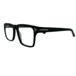 Black Rectangular Eyeglasses Frame - Image 4
