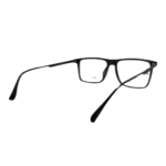 Silhouette Black Classic Rectangular Eyeglasses Frame - Image 3
