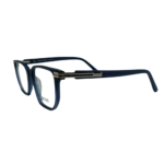 Navy Blue Rectangular Eyeglasses Frame - Image 4