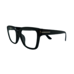 Square Black Full-Rim Eyeglasses Frame - Image 2