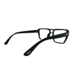 Double-Bridge Black Eyeglasses Frame - Image 4