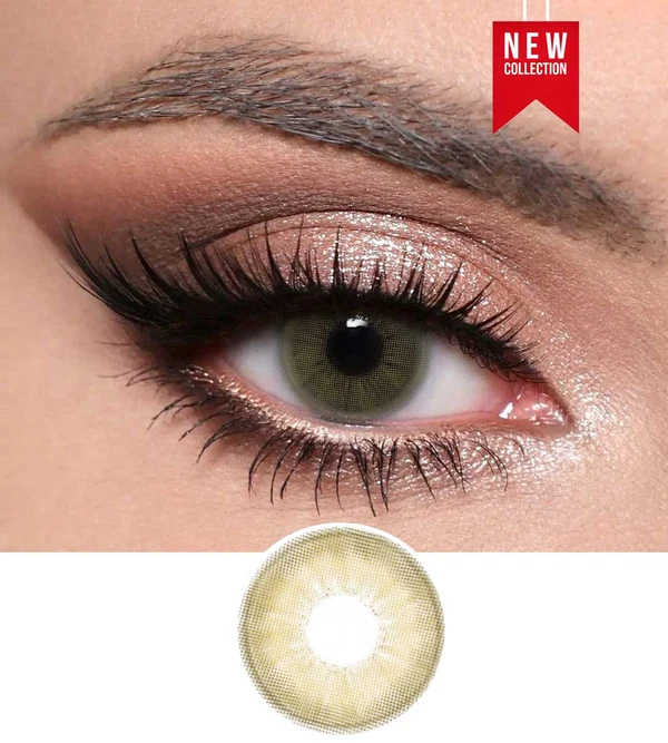 Amber Hazel Optiano Amber Hazel Colored Contact Lens - Image 1