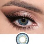 Optiano Aqua Blue Colored Contact Lens