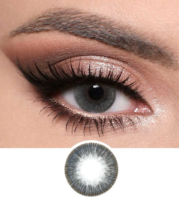 ENCHANT GRAY Optiano Enchant Gray Colored Contact Lens - Image 1