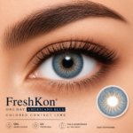 FreshKon One Day Americano Blue Colored Contact Lens | Daily Disposable