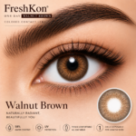FreshKon One Day Walnut Brown Colored Contact Lens | Daily Disposable