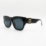 Black Oversized Square Sunglasses - Image 3