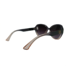 Purple Ombre Oversized Gradient Sunglasses - Image 3