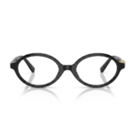 Miu Miu Round Black Eyeglasses Frame