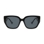 Black Oversized Square Sunglasses