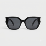 Celine Dark Tortoiseshell Oversized Square Sunglasses
