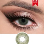 Optiano Mossy Jade Green-Gray Colored Contact Lens