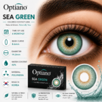 Optiano Sea Green Colored Contact Lens