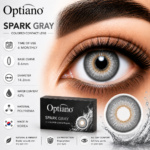 Optiano Spark Gray Colored Contact Lens