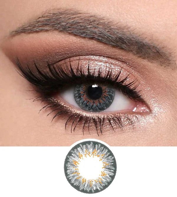 SPARK GRAY Optiano Spark Gray Colored Contact Lens - Image 1