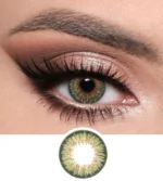 Optiano Spark Green Colored Contact Lens