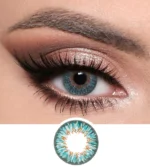 Optiano Spark Turquoise Colored Contact Lens