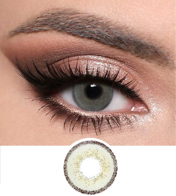 STERLING GRAY Optiano Sterling Gray Colored Contact Lens - Image 1
