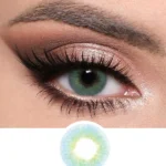 Optiano Topaz Blue Colored Contact Lens