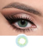 Optiano Topaz Blue Colored Contact Lens